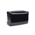 Black Patent Cosmetic Pouch