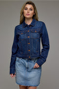 Dark Wash Classic Fit Trucker Jacket