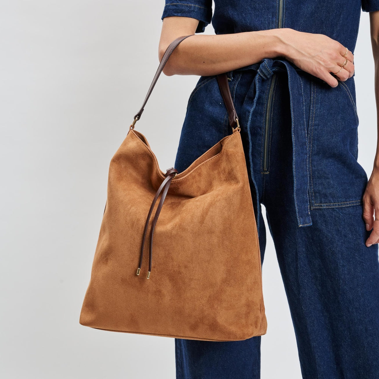 Felicity Hobo Bag Cognac