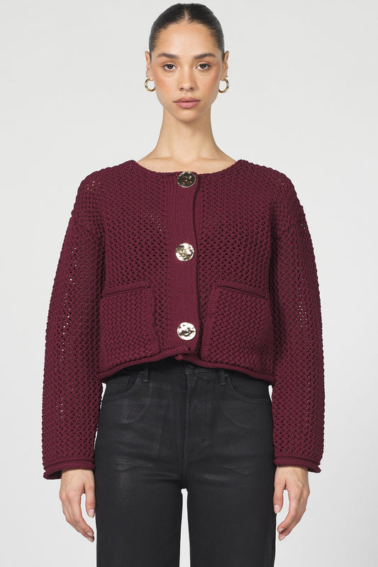 Sonia Cardigan In Fig