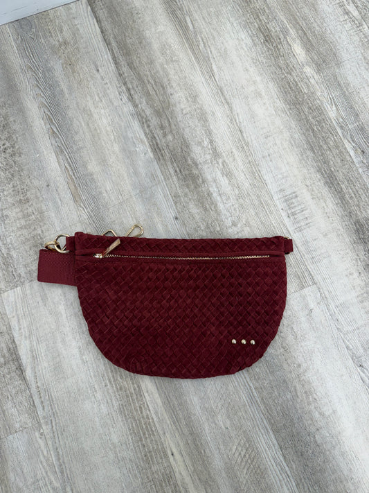Westin Suede Bum Bag Burgundy