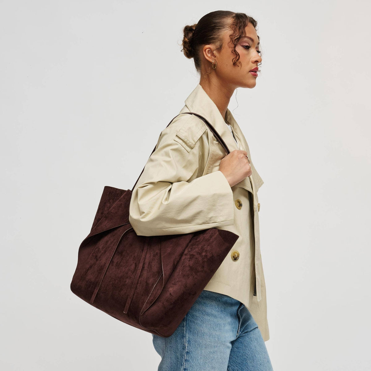 Soren Tote: Chocolate