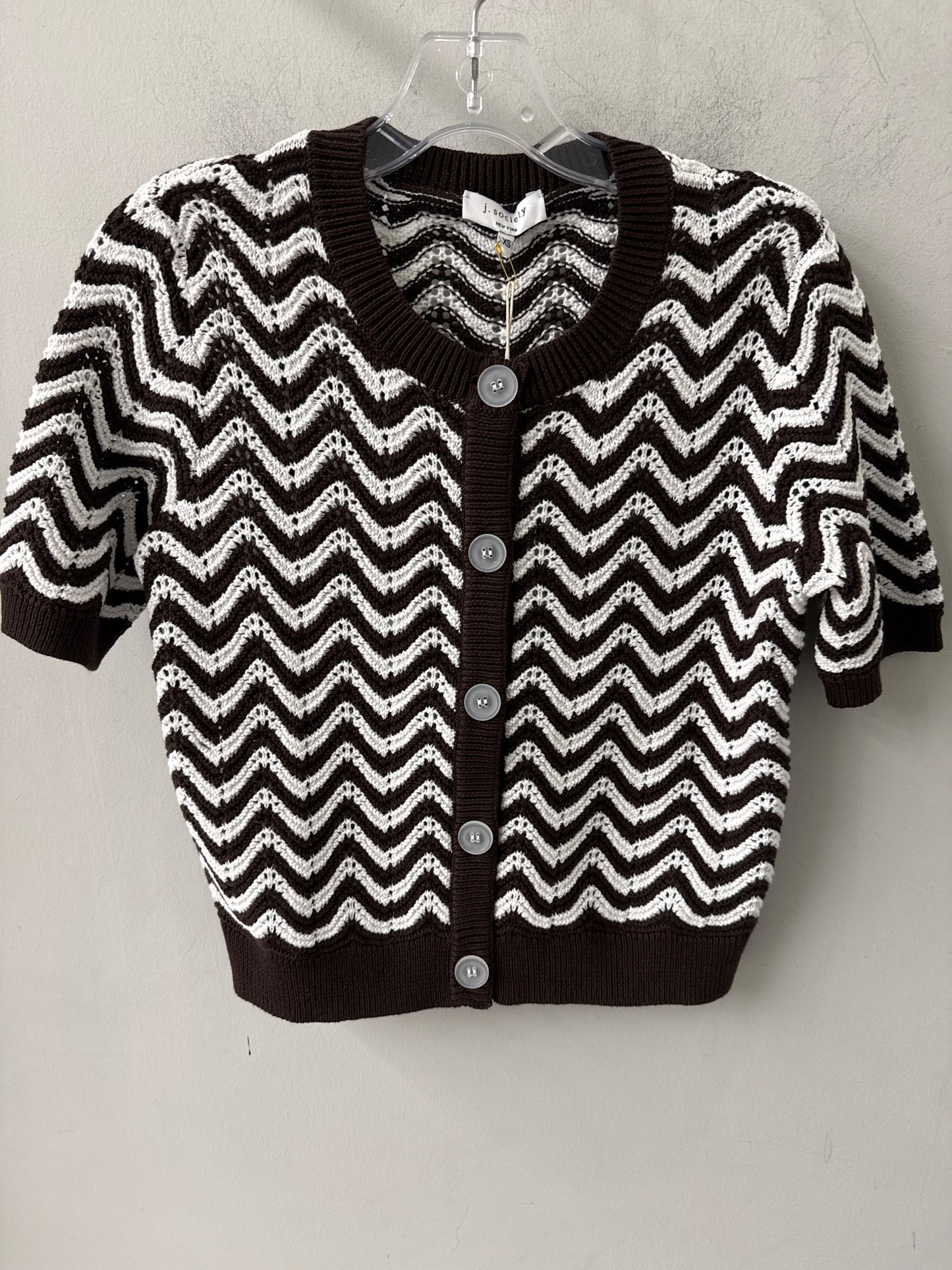 J. Society Chevron Cardi