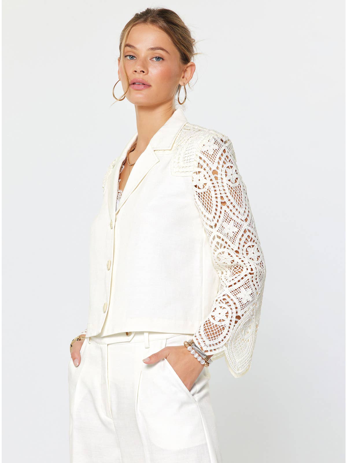 Crochet Lace Jacket
