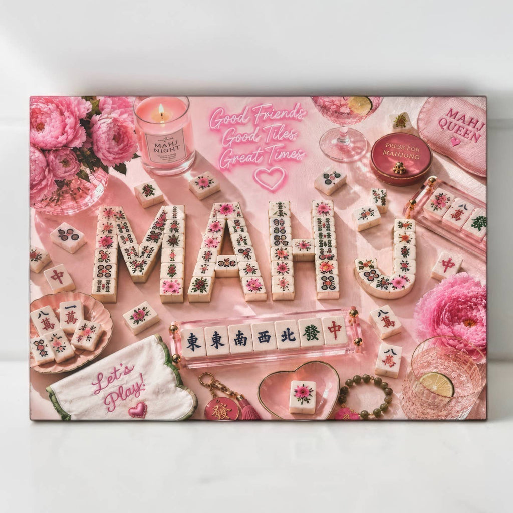Mahj Girls Cutting Board