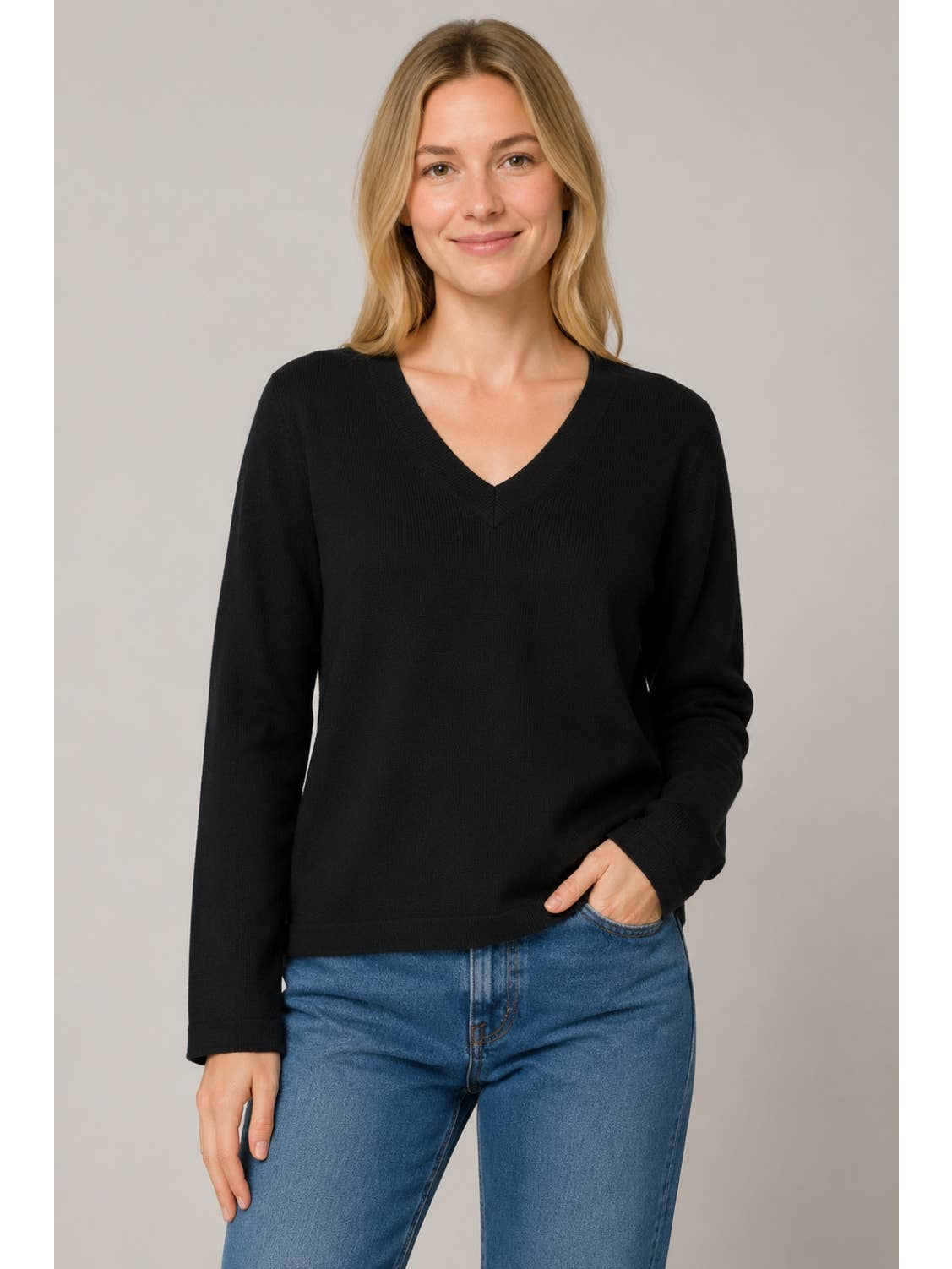 Everyday Essential V-Neck Sweater