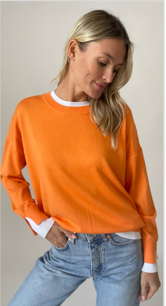 Claire Sweater Orange
