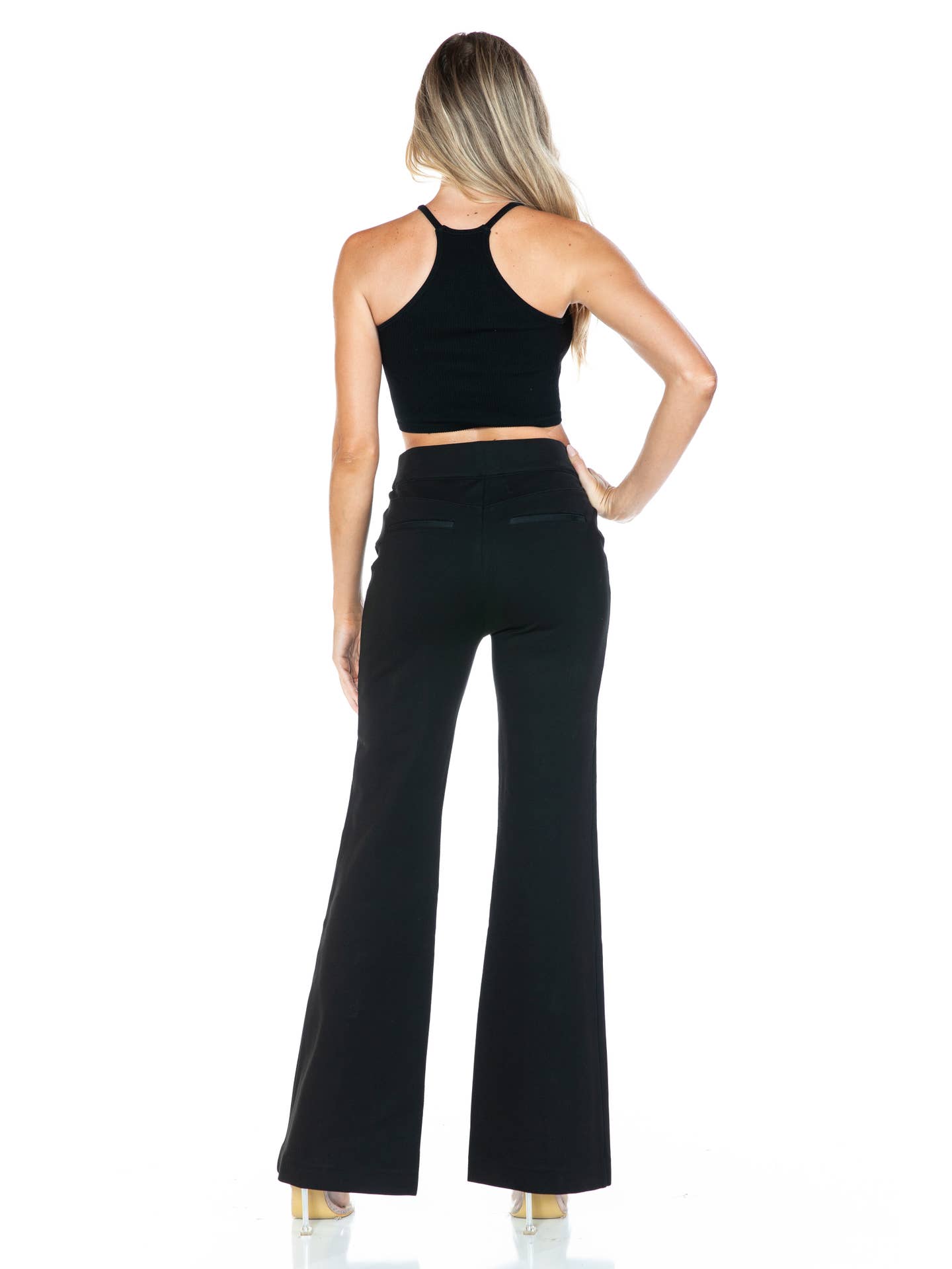 Perfect Fit Flare Ponte Pant