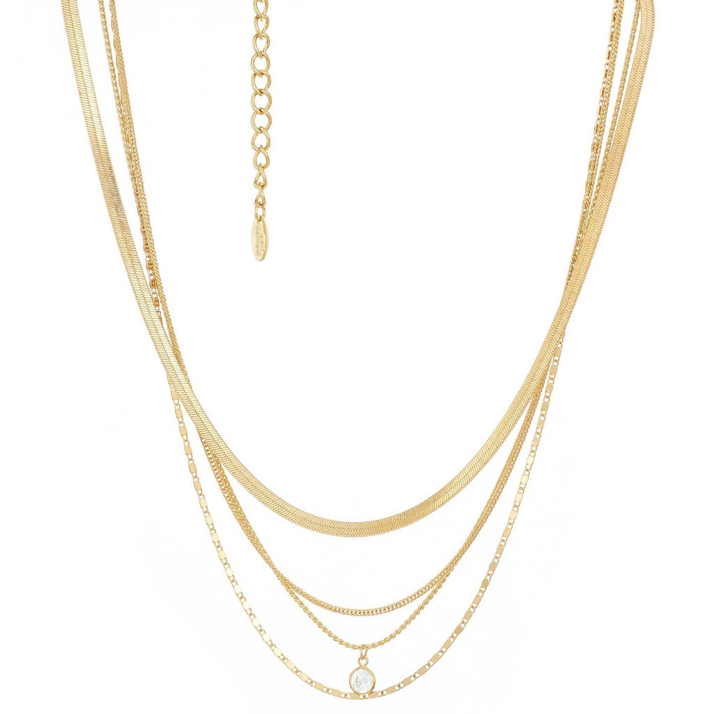 18k Gold All The Chains