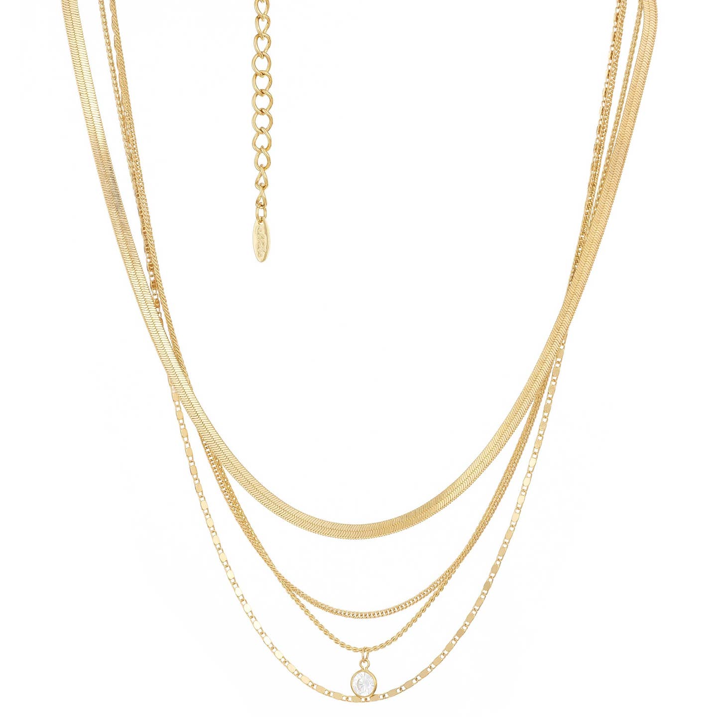 18k Gold All The Chains