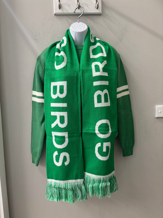Go Birds Fringe Scarf