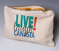 Live Laugh Canasta Pouch