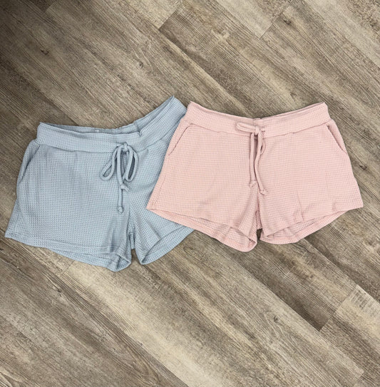 Lazy Daze Waffle Shorts