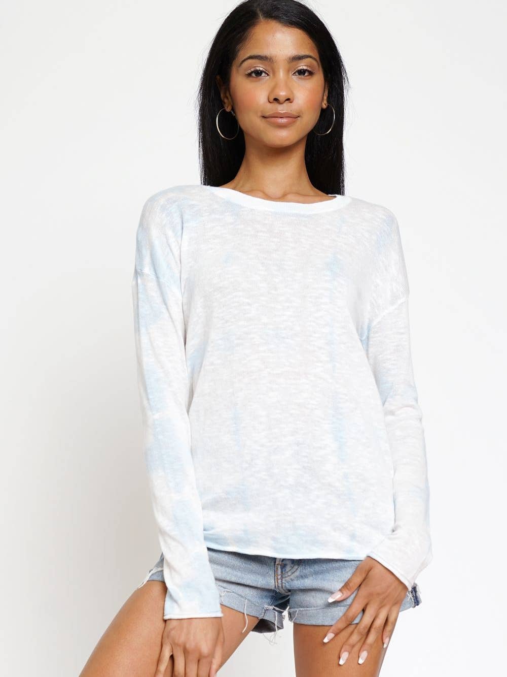Tie Dye Knit Pullover