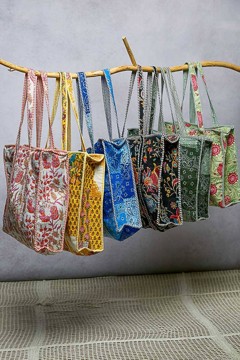 Quilted Bandana Tote