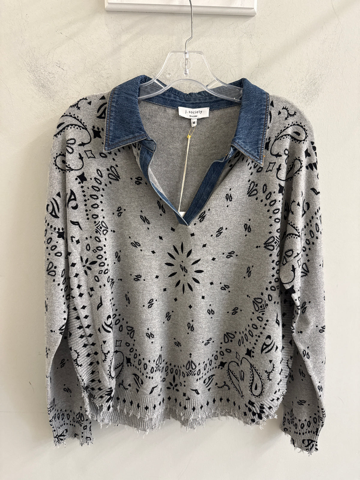 J. Society Denim Collar