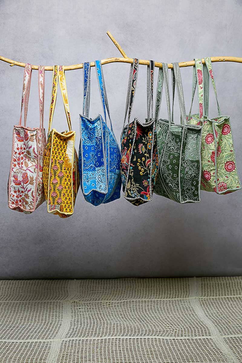 Quilted Bandana Tote