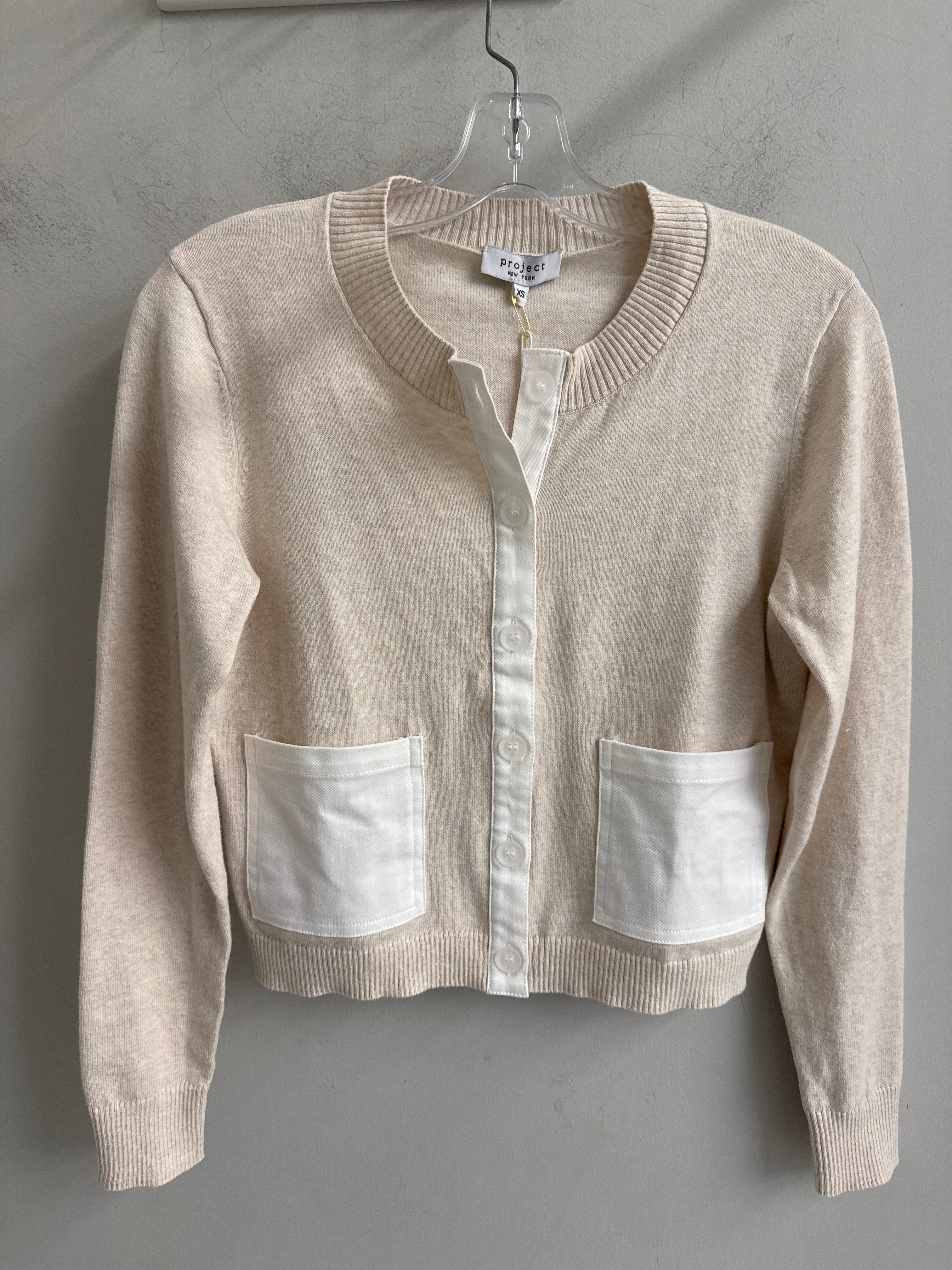 J. Society Mixed Media Cardi