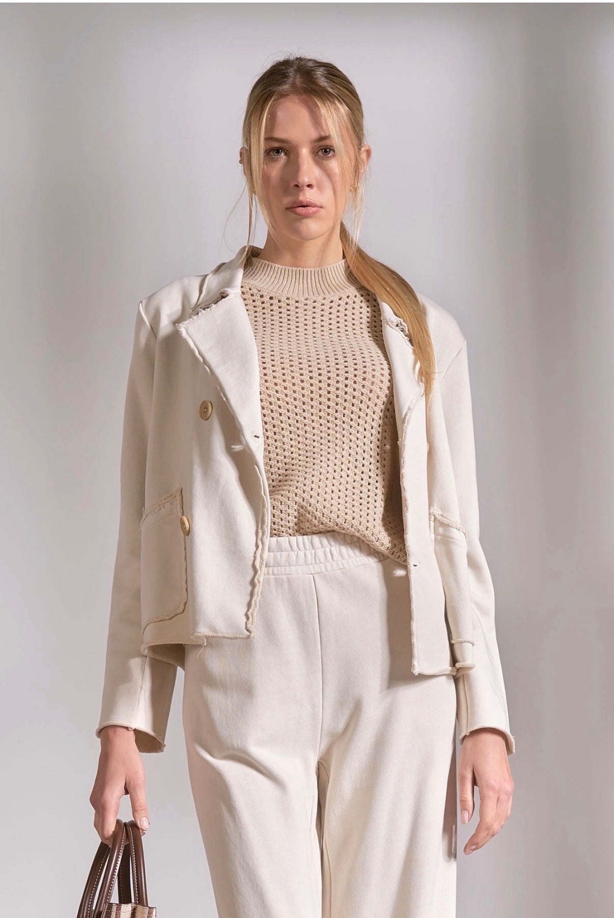 Stone Double Button Jacket
