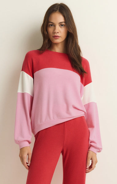 Colorblock LS Top