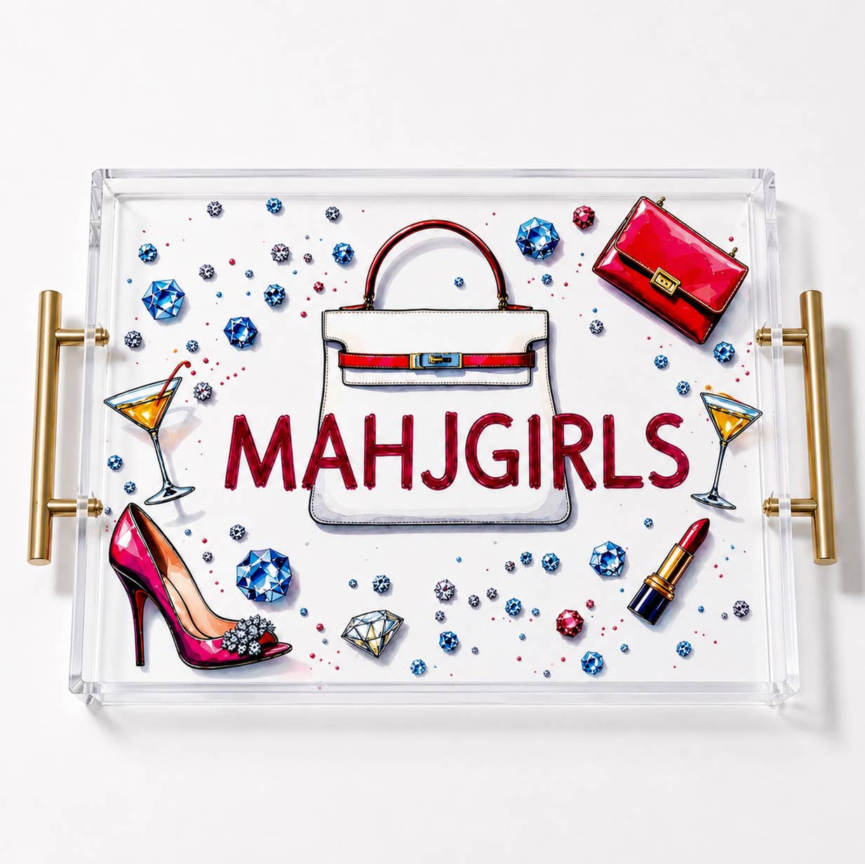 Mahjong Acrylic Tray