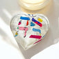 Ahava Crystal Heart Decor