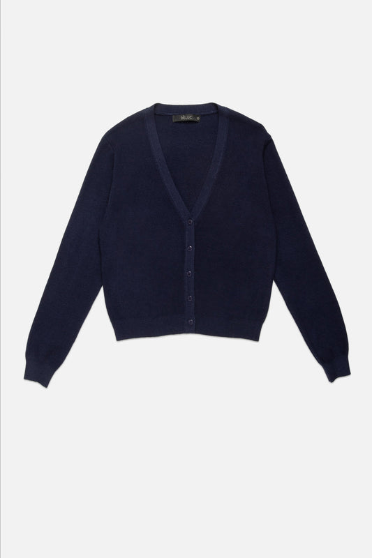 Navy Melfi Cardigan