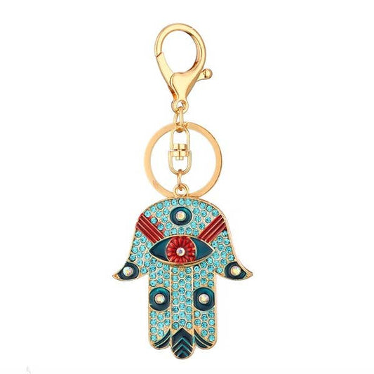 Hamsa Fashion Key Chain