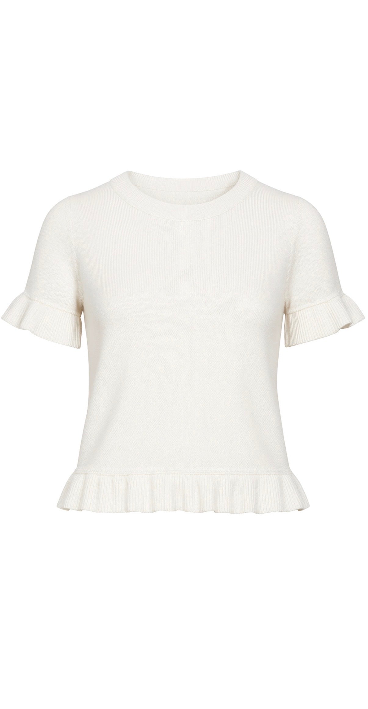 Aubrey Sweater White