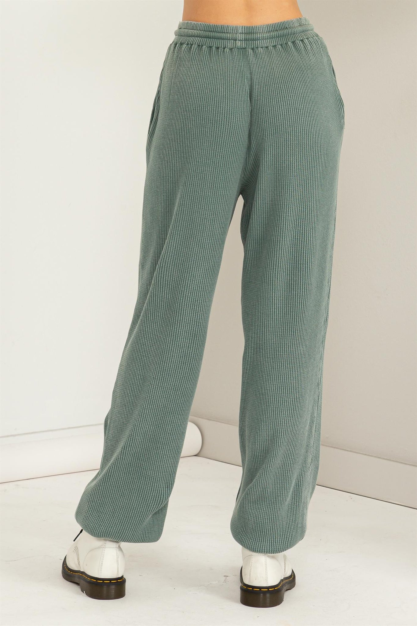 Days Off Pants Gray Green