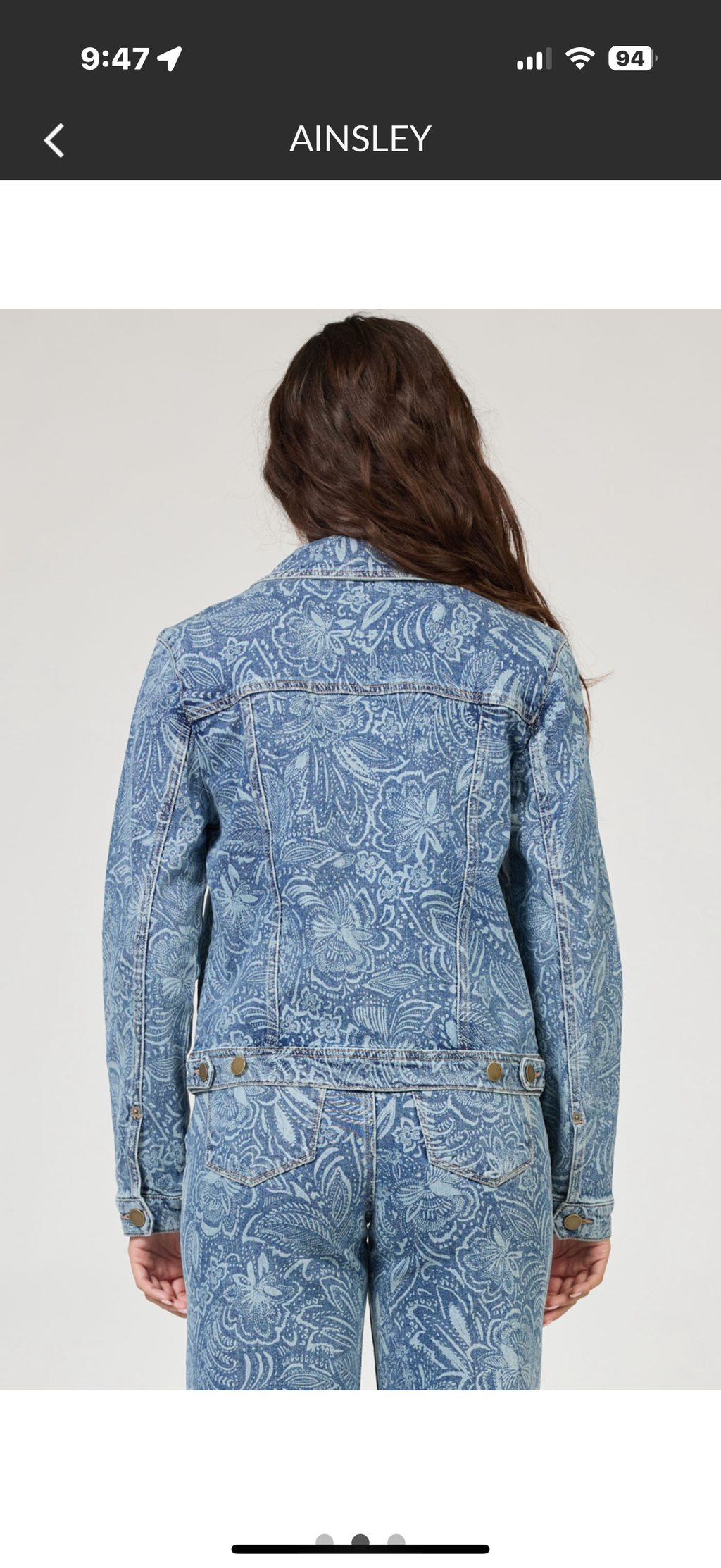 Ainsley Denim jacket Avalon