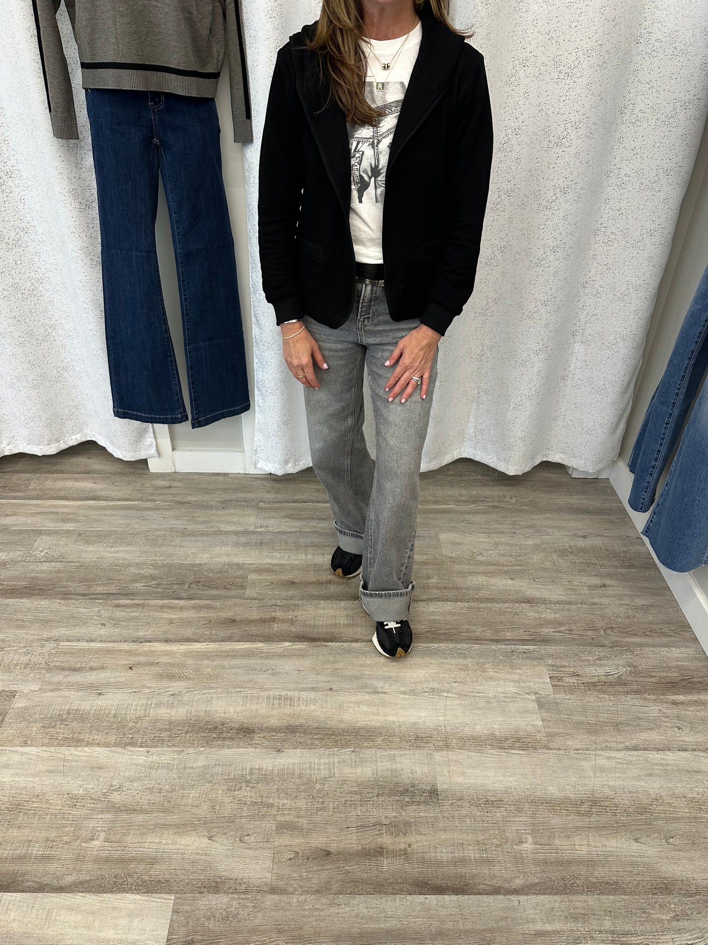 Double Cardi Hoodie