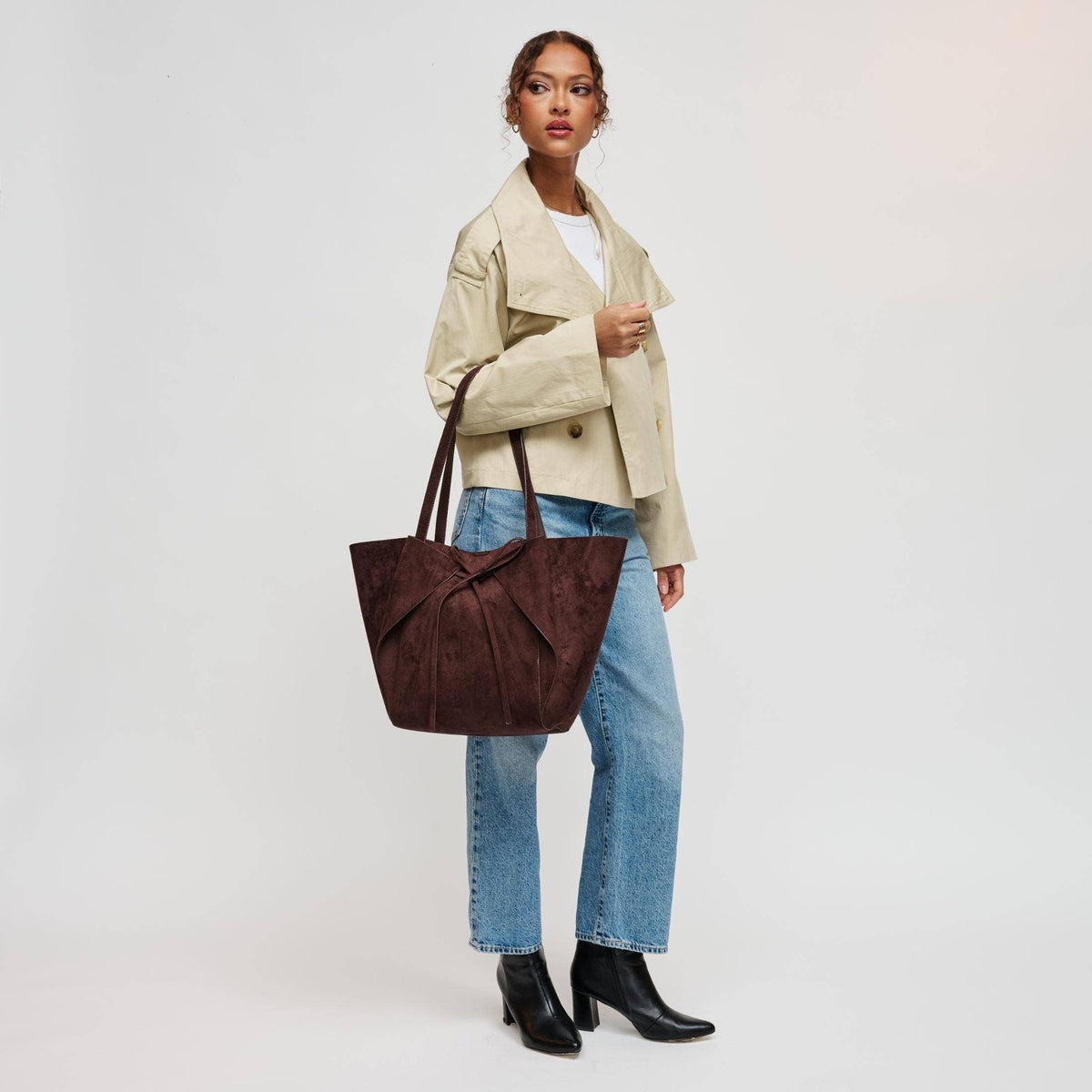 Soren Tote: Chocolate