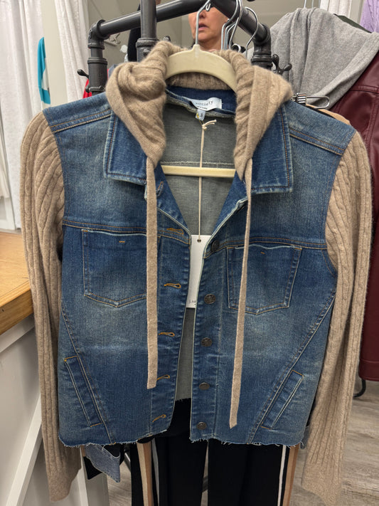 J. Society Cashmere Denim Jean Jacket