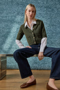 J. Society Polo Collar Cardi