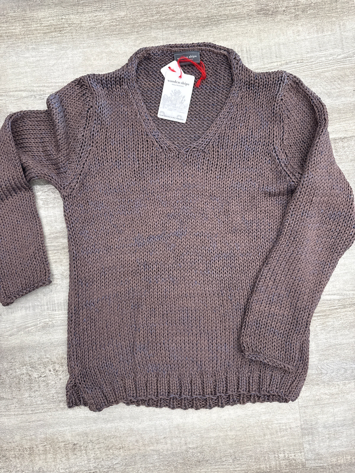 Wooden Ships Aria Heathered Chunky Sweater