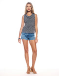 Mesh Ruched Top in Jasmine