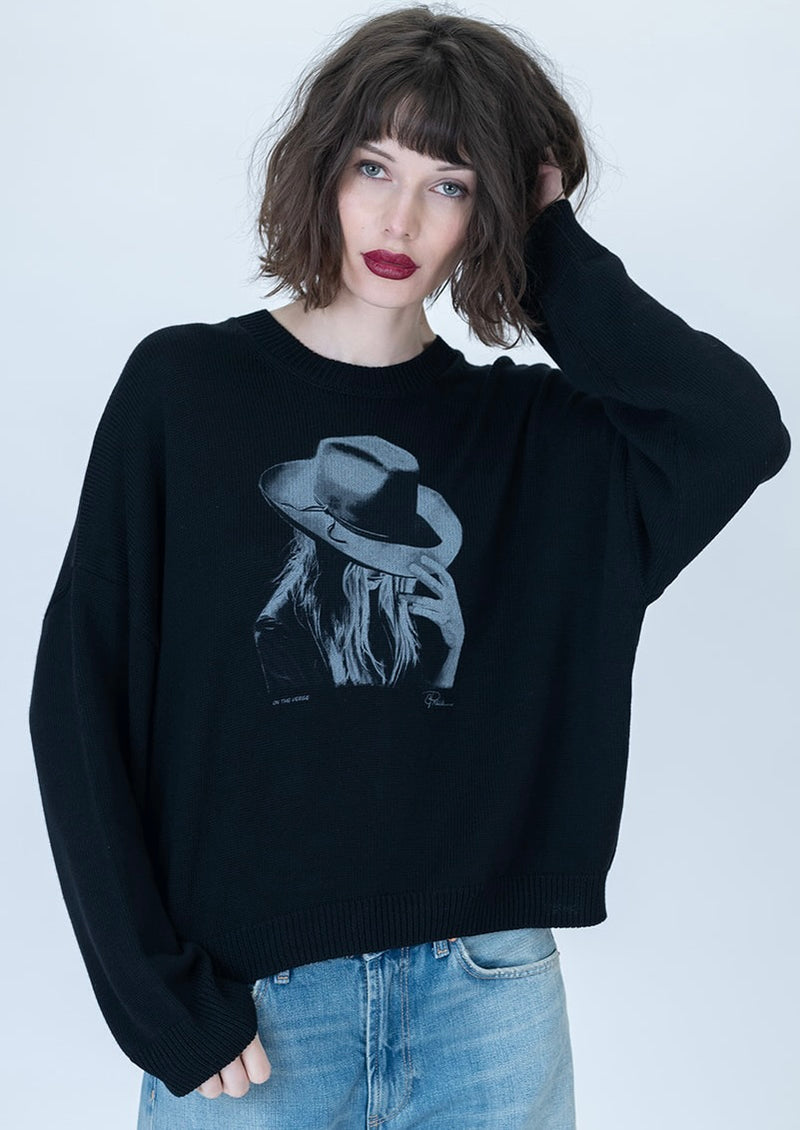 On The Verge Crewneck Sweater