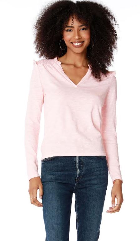 Smocked Ruffle Top