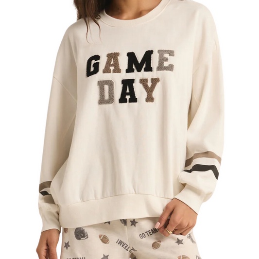 Oversized Game Day Sweatshirt