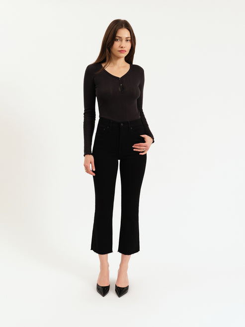 Shy Girl Crop Flare in After Party