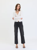 Rebel Ankle Mid Rise Slim Straight