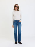 Rebel Mid Rise Slim Straight
