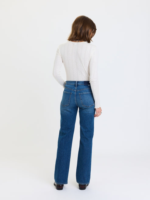 Rebel Mid Rise Slim Straight