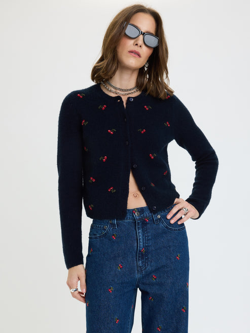 Muse Embroidered Cardi