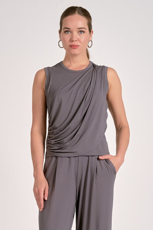 Lianne Top Grey