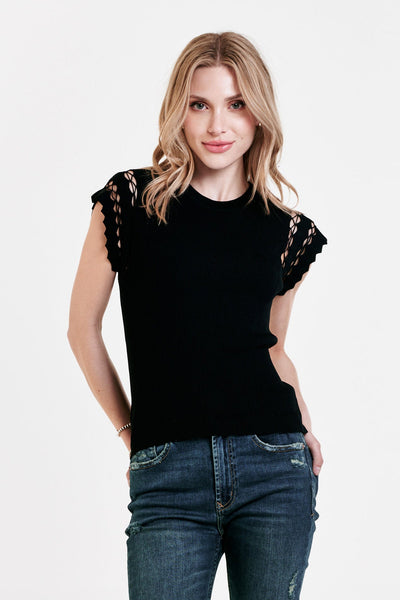 Joie Embroidery Top
