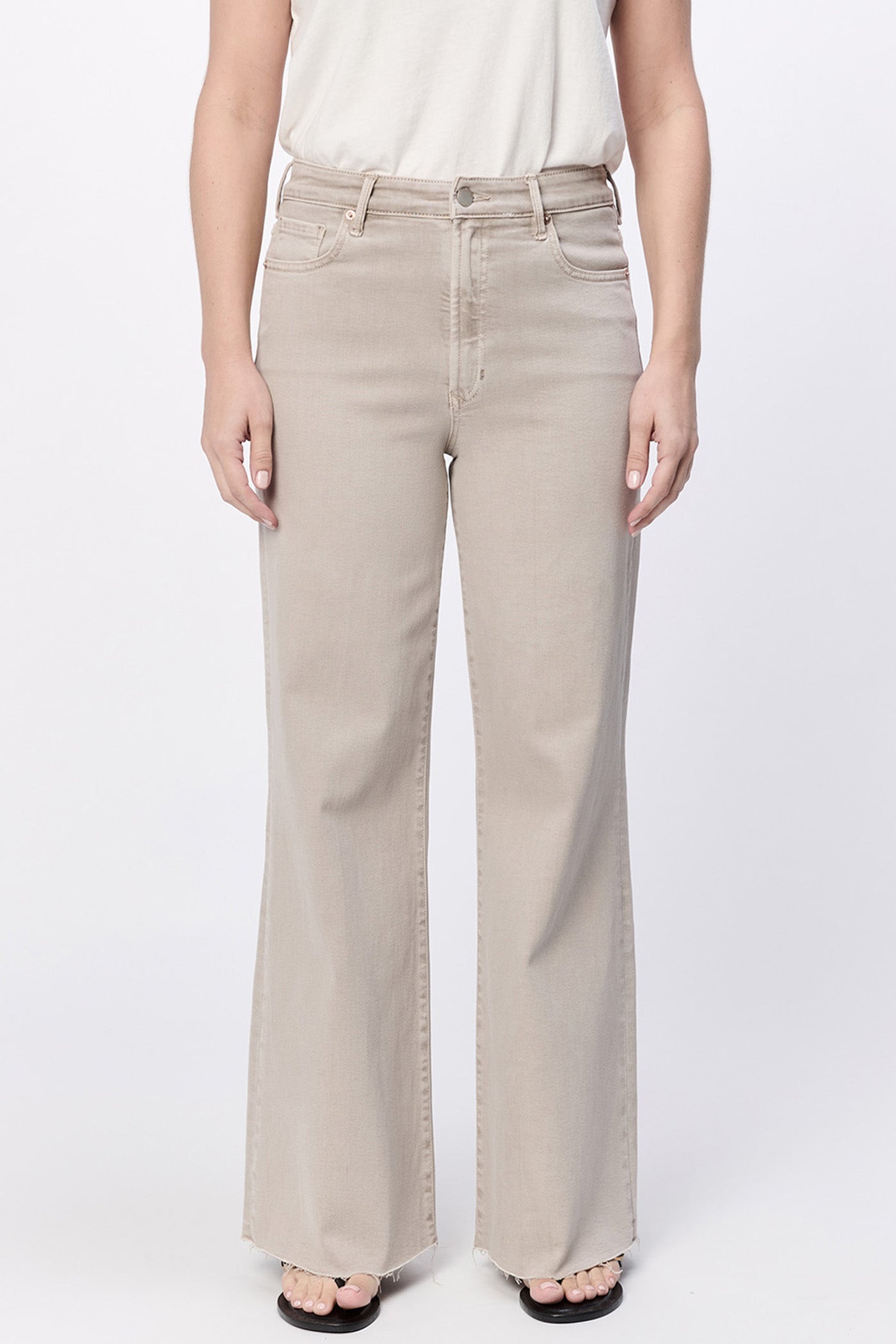 Fiona Wide Leg In Stone