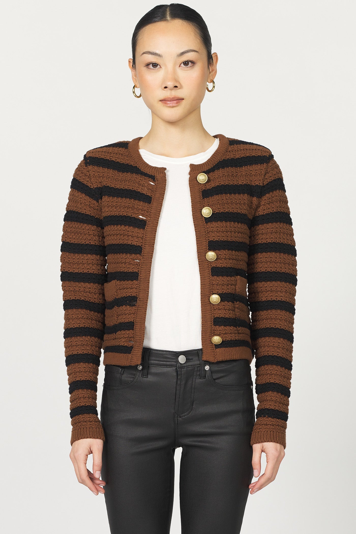 Cambria Cardi In Cappuccino