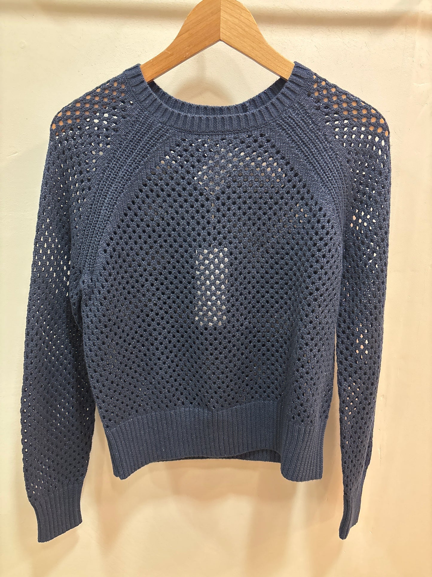 J. Society Midnight Open Stitch Sweater